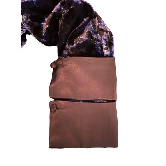 Diane Von Furstenberg Jumpsuit Vegas velvet leopard size 4 DEFECT - Picture 8 of 9